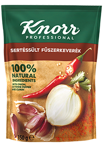 KNORR Sertéssült fűszerkeverék - Kizárólag olyan fűszerkeveréket használok, ami természetes összetevőkből készült és ételeimnek megbízható ízt kölcsönöz.