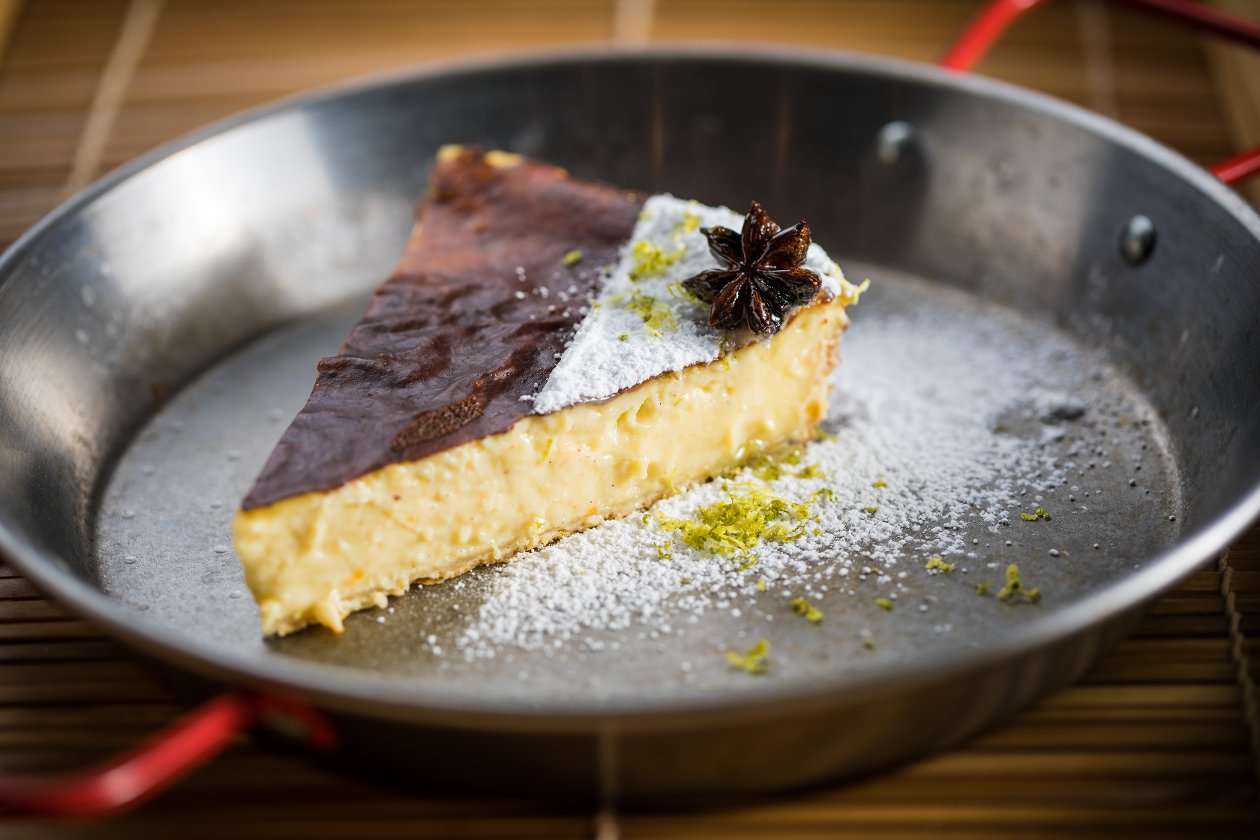 Citrusos flan torta Dóczi Gyuritól Citrusos flan torta Dóczi Gyuritól