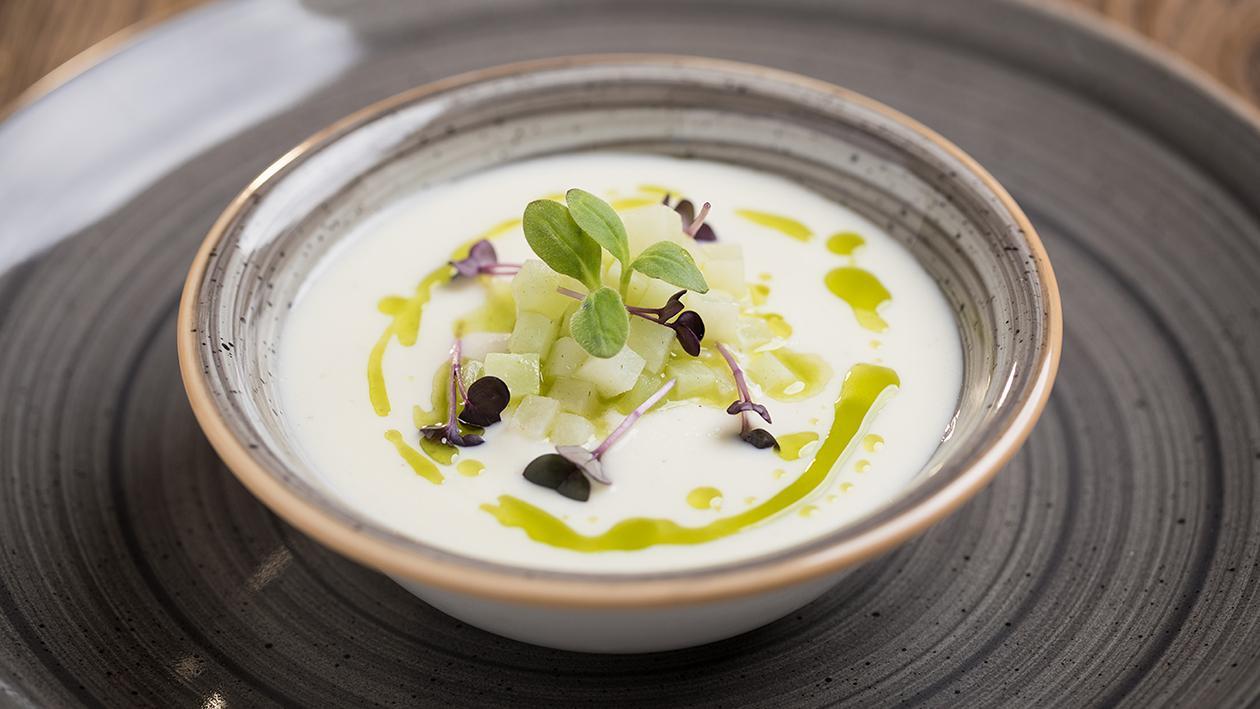 Kókuszos karalábé veloute Kókuszos karalábé veloute