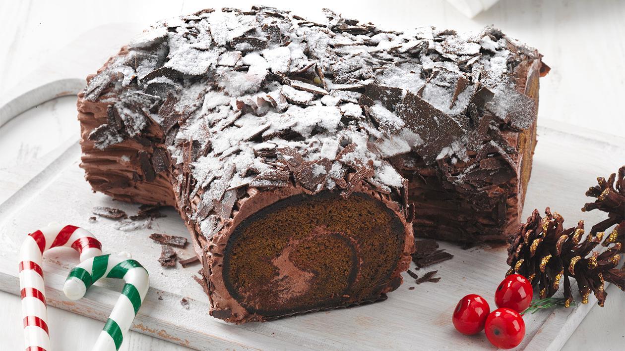 Chocolate Log Cake Chocolate Log Cake