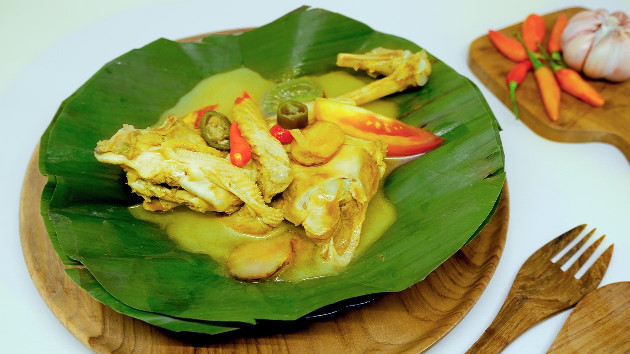 Resep Garang Asem Ayam Tanpa Santan Dibungkus Daun Pisang ...