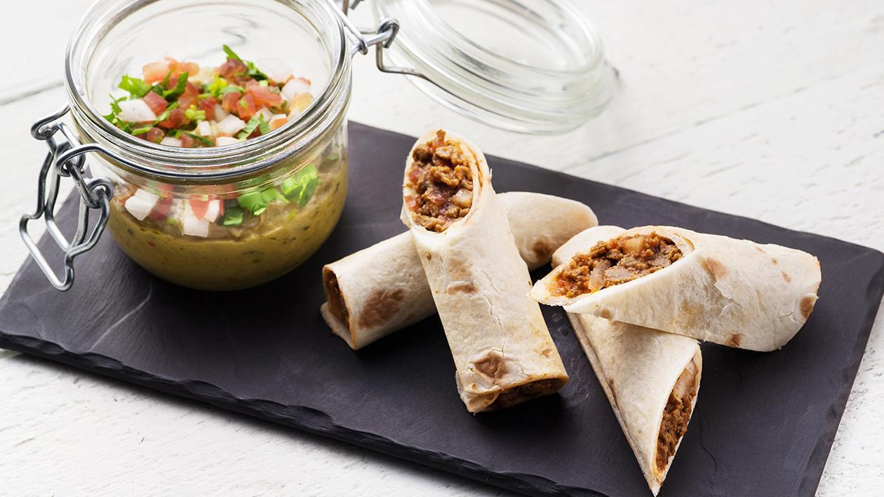 Taco Daging Sapi Wagyu dengan Guacamole Taco Daging Sapi Wagyu dengan Guacamole