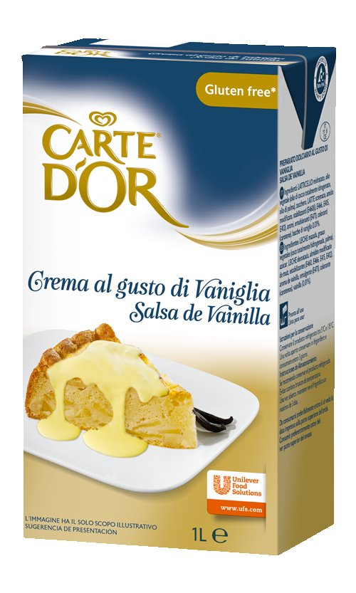 Carte d'Or Crema al gusto di Vaniglia 1 Lt -