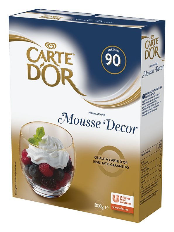 Carte d'Or preparato per Mousse Decor 800 Gr -