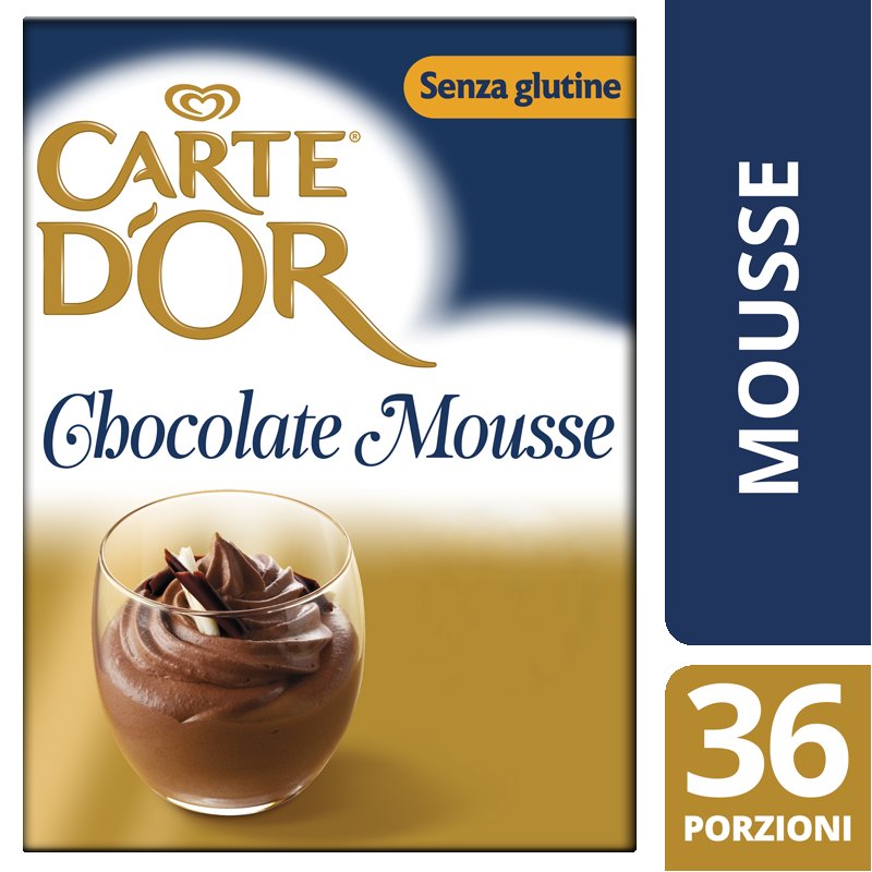 Carte d’Or preparato in polvere per Mousse al Cioccolato 720 Gr -