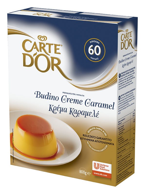 Carte d’Or preparato per Budino Creme Caramel 800 Gr -