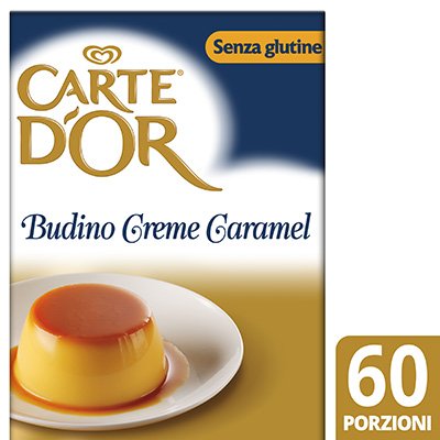 Carte d’Or preparato per Budino Creme Caramel 800 Gr Senza Glutine -