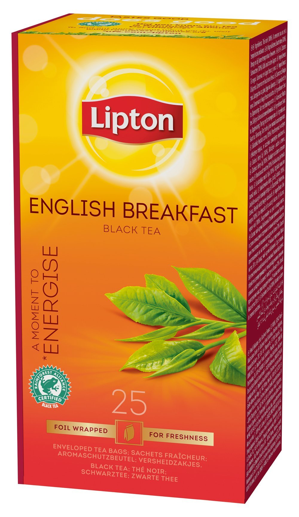 Lipton English Breakfast Black Tea 25 Filtri | Unilever Food Solutions