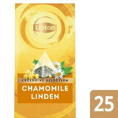 Lipton Pyramid Camomile & Honey Flavour Infusion 25 Filtri -