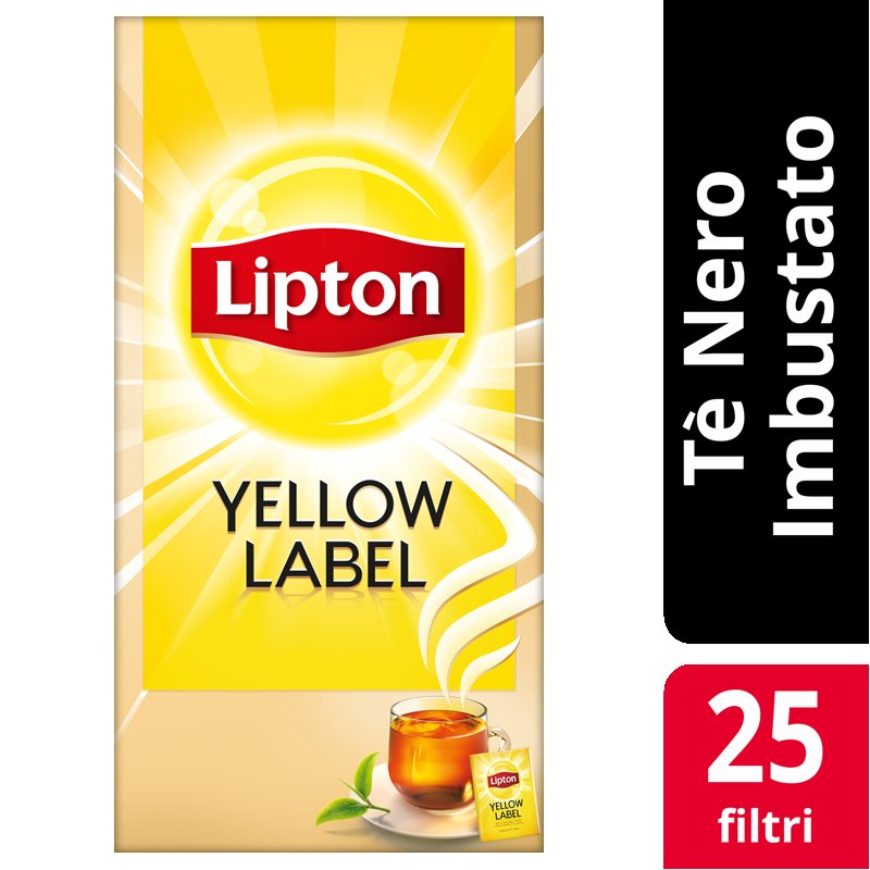 Lipton Yellow Label Tea 25 Filtri -