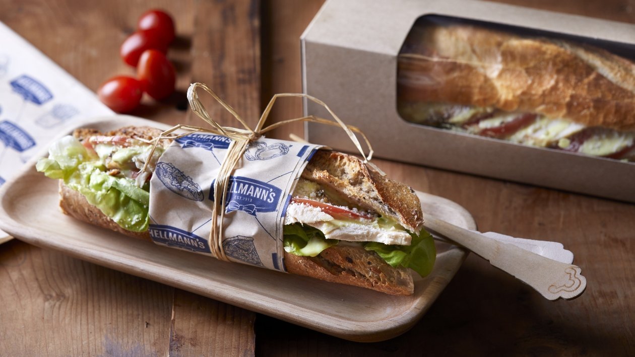 Baguette di pollo arrosto e salsa Caesar – Ricetta Baguette di pollo arrosto e salsa Caesar – Ricetta