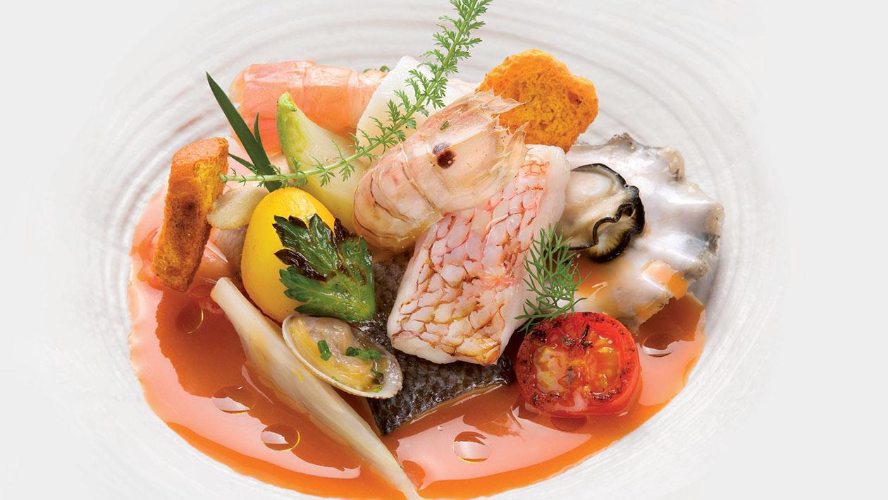 Brodetto di pesce allo zafferano con patate e finocchietti – Ricetta Brodetto di pesce allo zafferano con patate e finocchietti – Ricetta