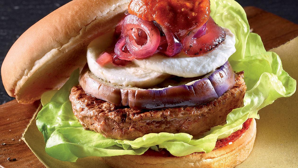 Burger Mediterraneo – Ricetta Burger Mediterraneo – Ricetta