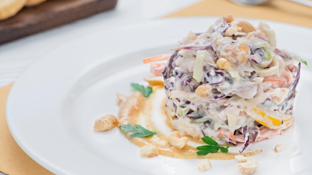 Coleslaw rivisitata (insalata di cavolo cappuccio) – Ricetta Coleslaw rivisitata (insalata di cavolo cappuccio) – Ricetta