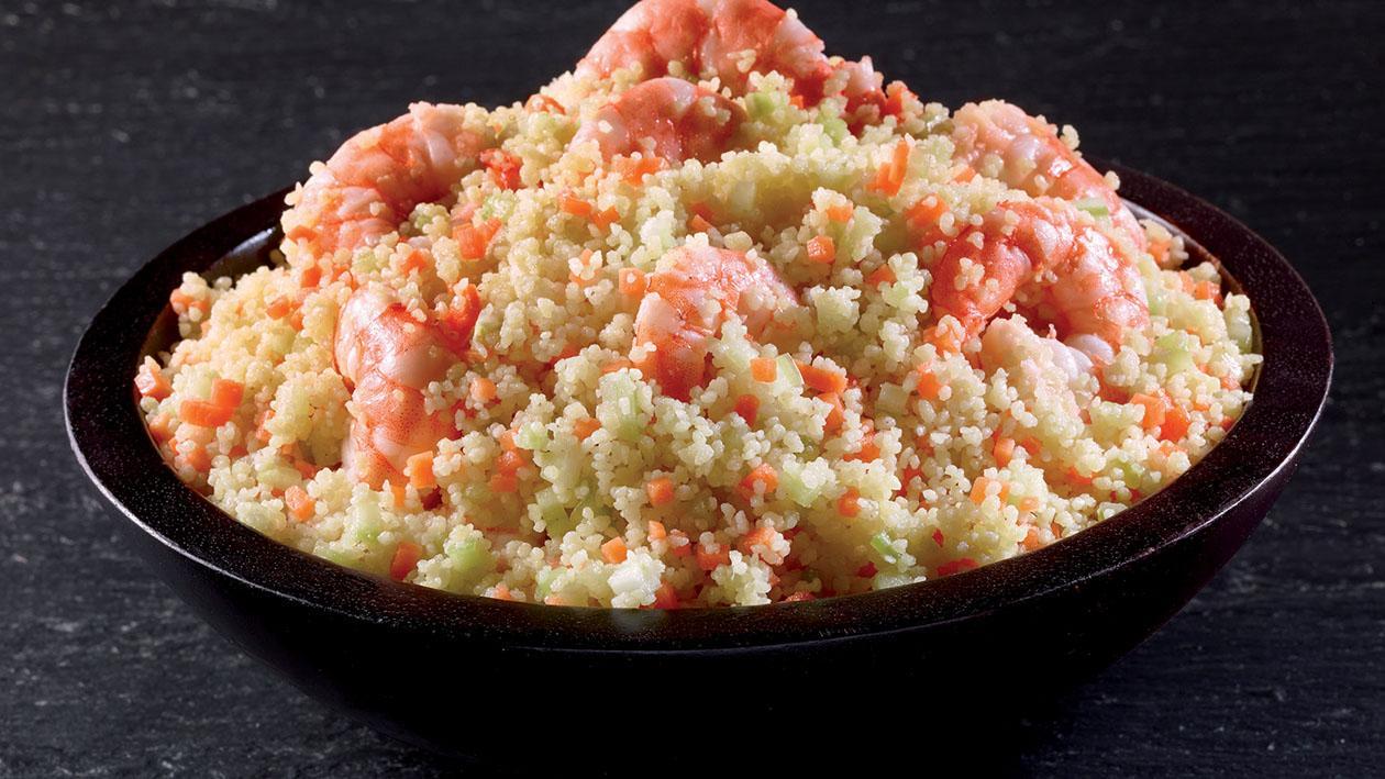 Cous Cous agli agrumi con gamberi – Ricetta Cous Cous agli agrumi con gamberi – Ricetta