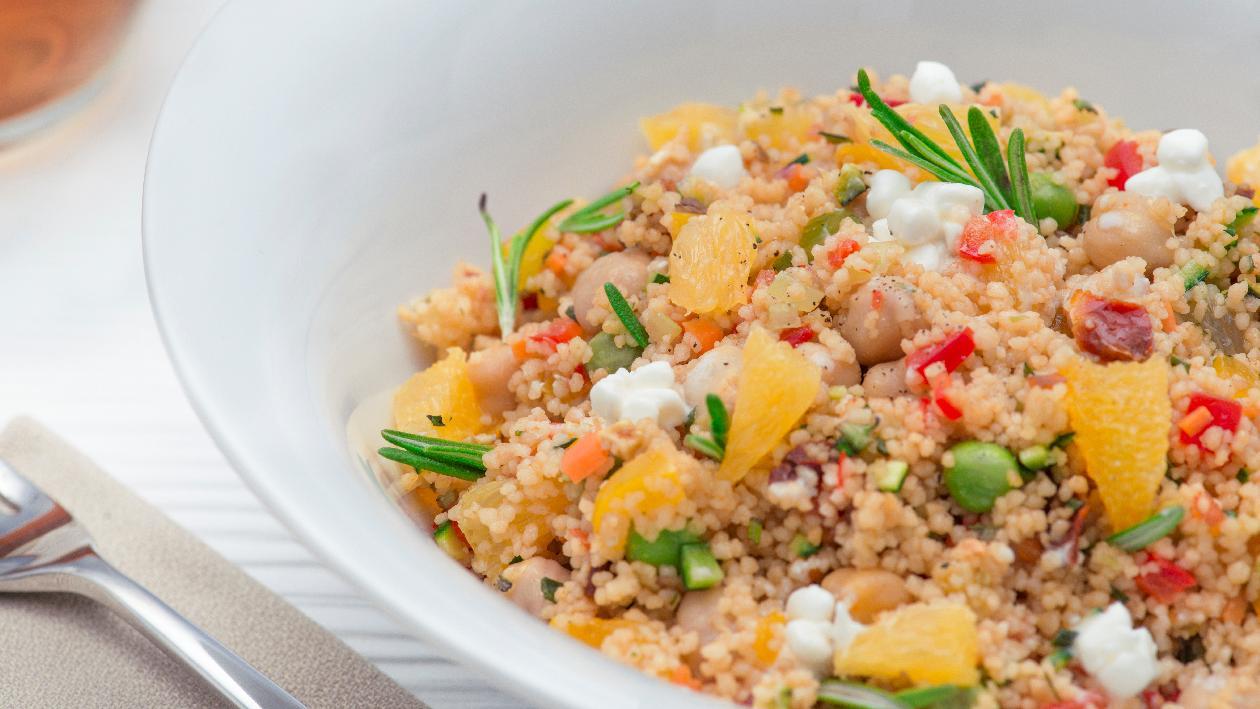 Cous Cous con zenzero e lime, ceci e rosmarino – Ricetta Cous Cous con zenzero e lime, ceci e rosmarino – Ricetta