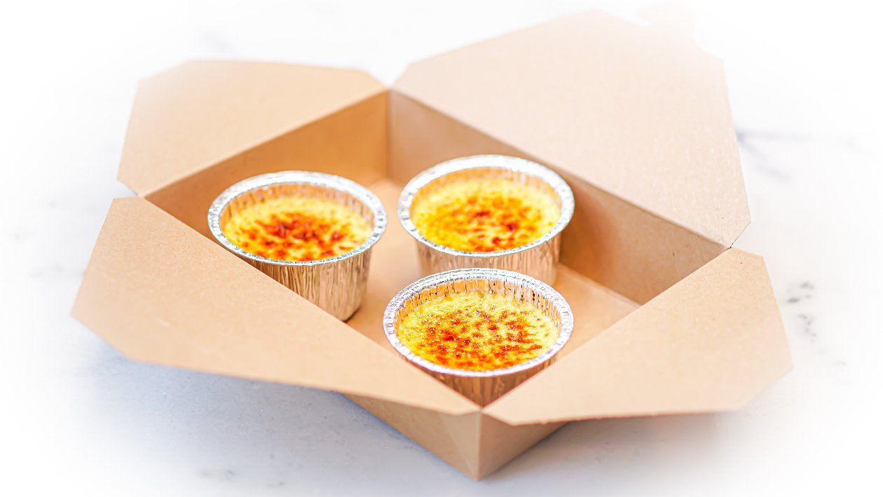 Crema catalana 2.0 take away – Ricetta Crema catalana 2.0 take away – Ricetta