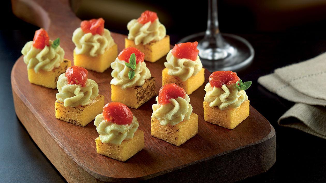 Crema di baccalà con pomodorini – Ricetta Crema di baccalà con pomodorini – Ricetta