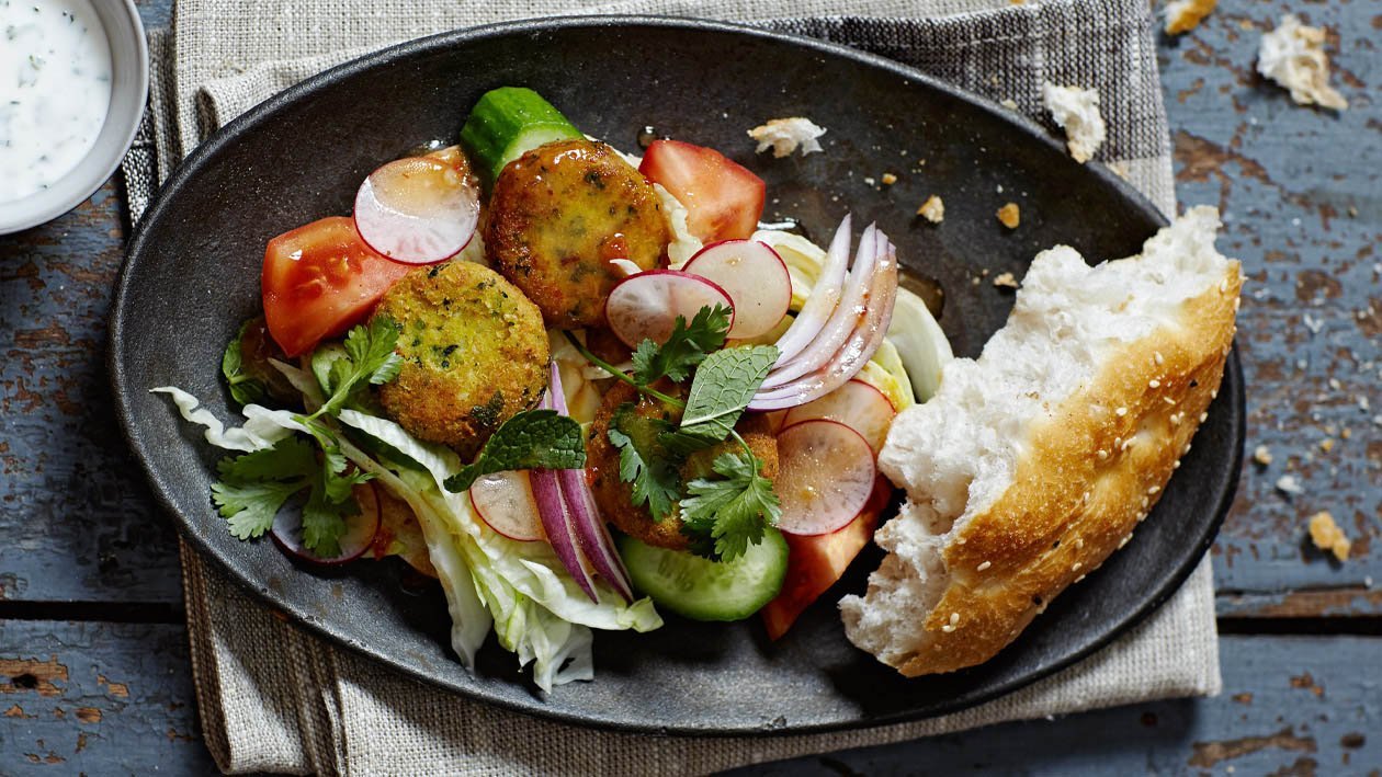 Falafel con coriandolo, menta e aglio – Ricetta Falafel con coriandolo, menta e aglio – Ricetta