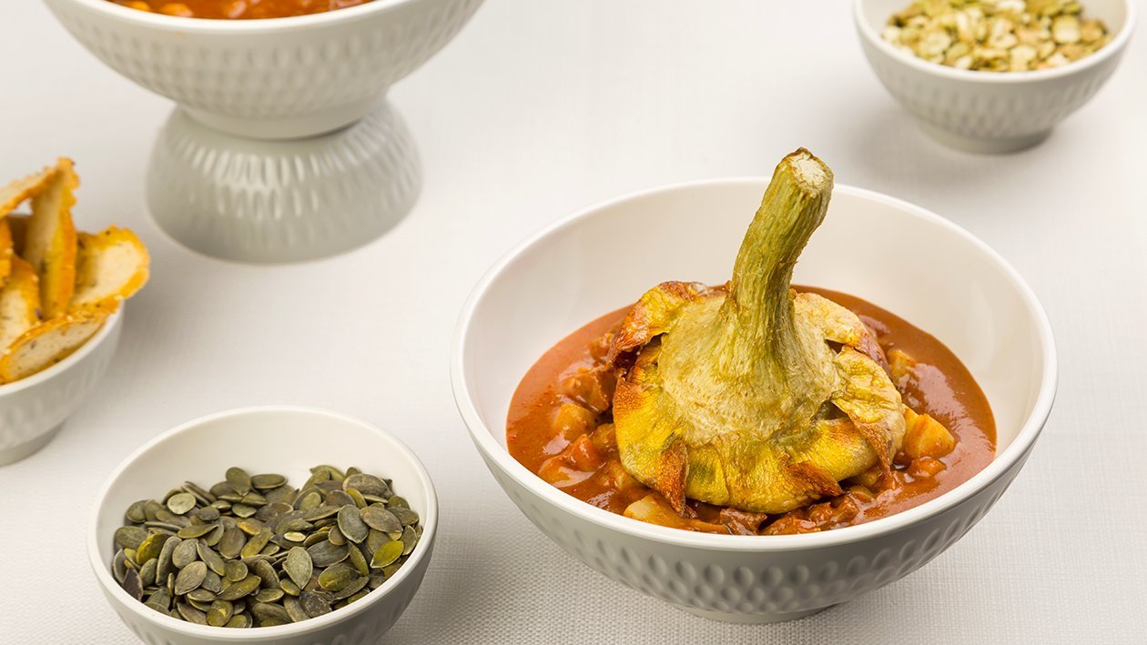 Gulasch con topinambur, patate e carciofi alla giudia – Ricetta Gulasch con topinambur, patate e carciofi alla giudia – Ricetta