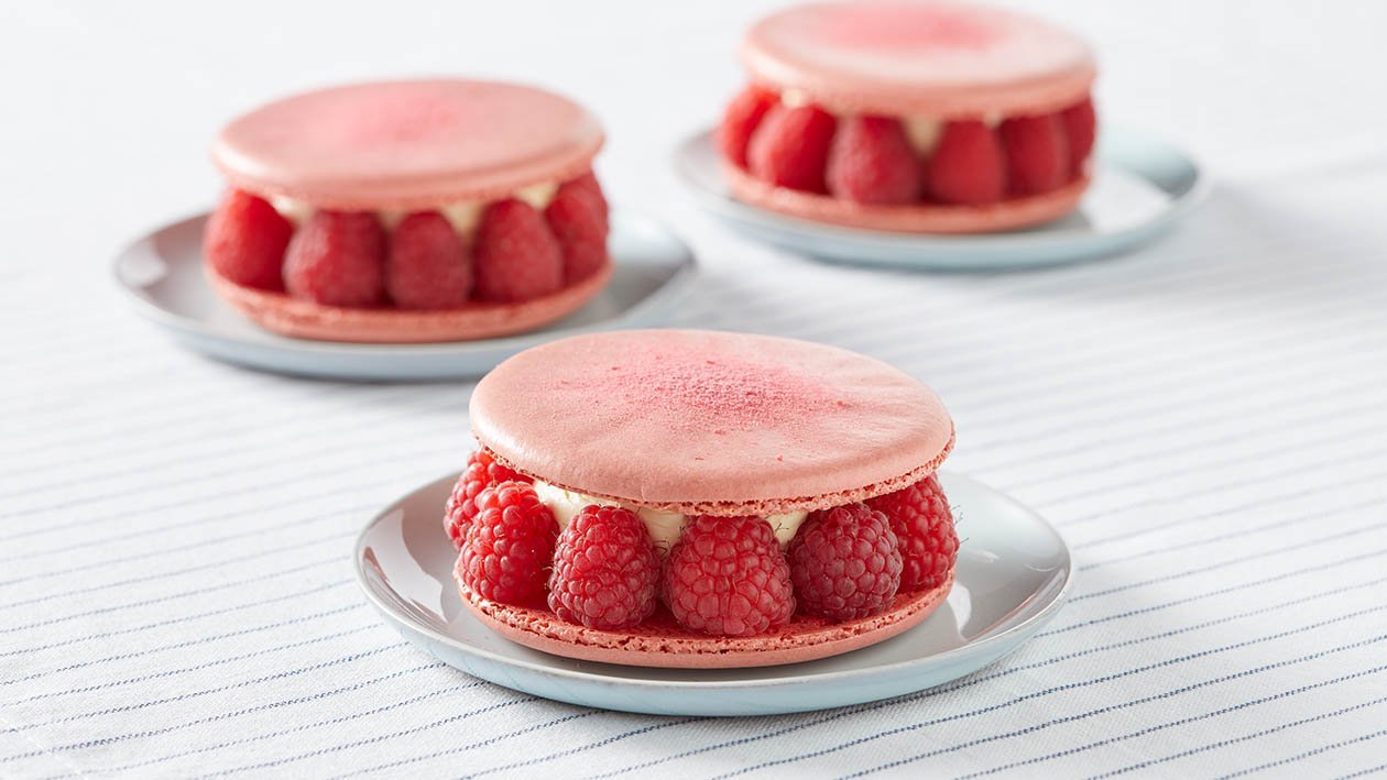 macaron ai lamponi – Ricetta macaron ai lamponi – Ricetta