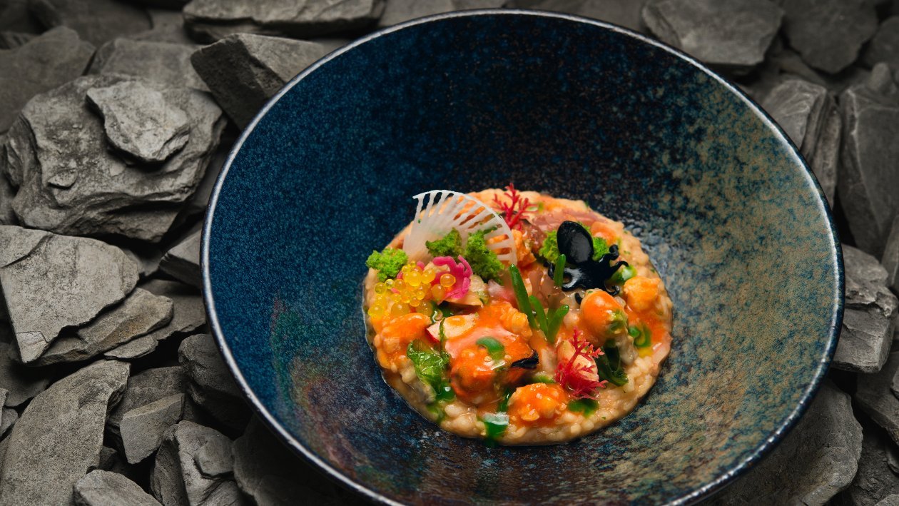 #Risotto allo scoglio "come è profondo il mare" - Ricetta