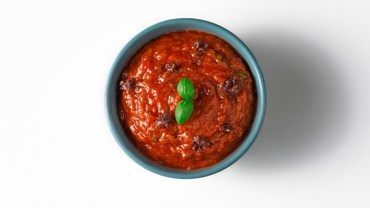 Salsa pomodori secchi e olive – Ricetta Salsa pomodori secchi e olive – Ricetta