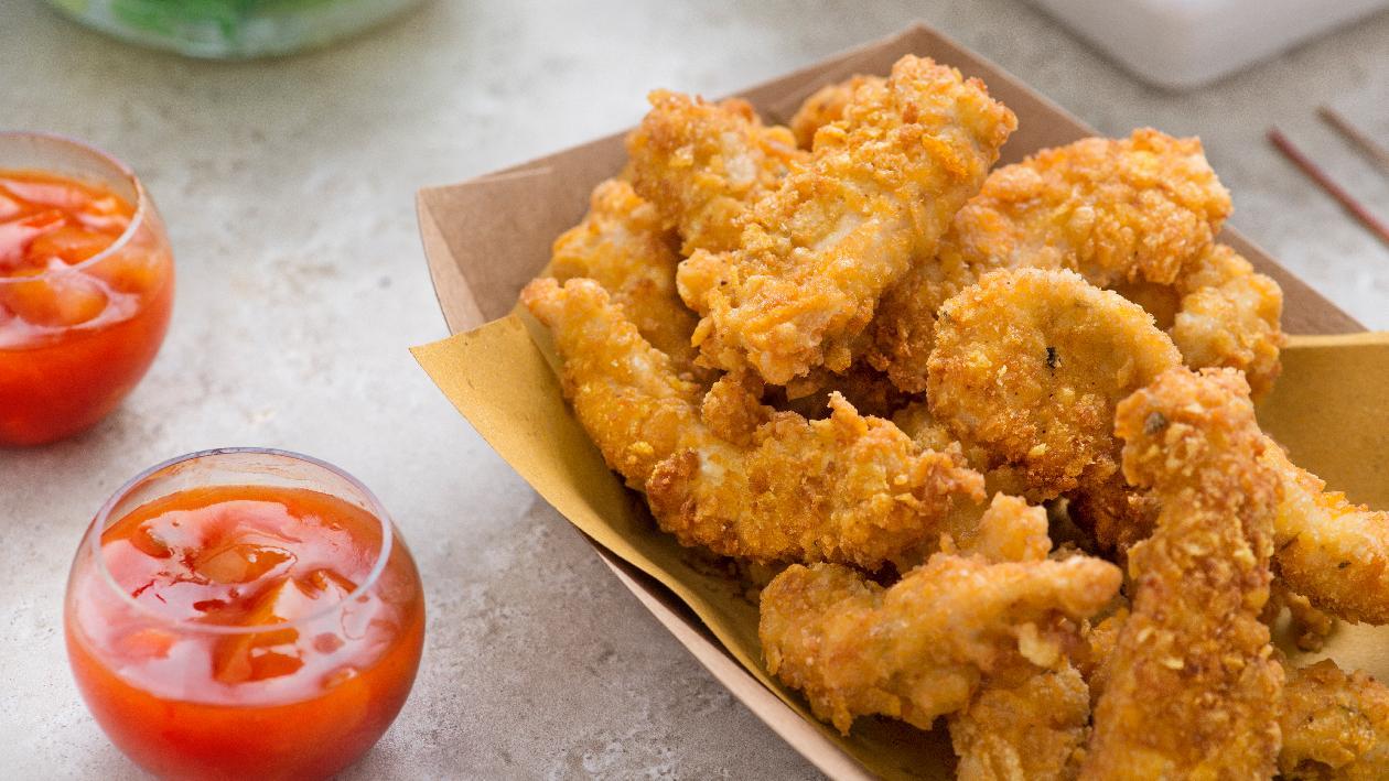 Sweet & sour fried chicken – Ricetta Sweet & sour fried chicken – Ricetta