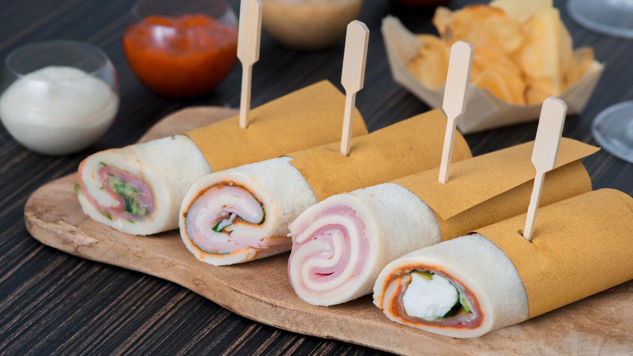 Tramezzini rolls – Ricetta Tramezzini rolls – Ricetta