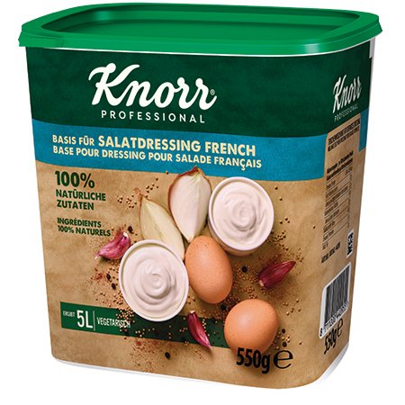 Knorr 100% Natural kreminis salotų užpilas 550g -