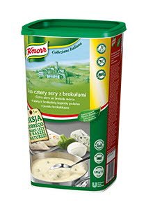 Knorr 4 Sūrių ir Brokolių Padažas 0,9 kg - Knorr 4 Sūrių ir Brokolių Padažas 0,9 kg -