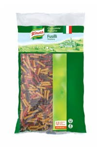 Knorr Makaronai "Fusilli" tricolore 3 kg - Knorr Makaronai "Fusilli" tricolore 3 kg -