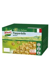 Knorr "Pappardelle" Juostiniai kiaušininiai makaronai 2 kg - Knorr "Pappardelle" Juostiniai kiaušininiai makaronai 2 kg -