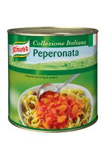 Knorr Peperonata Paprikos Pomidorų Padaže 2,6 kg - Knorr Peperonata Paprikos Pomidorų Padaže 2,6 kg -