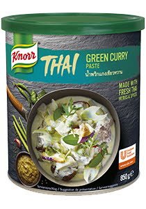 Knorr Žaliojo kario pasta 850 g - Knorr Žaliojo kario pasta 850 g -