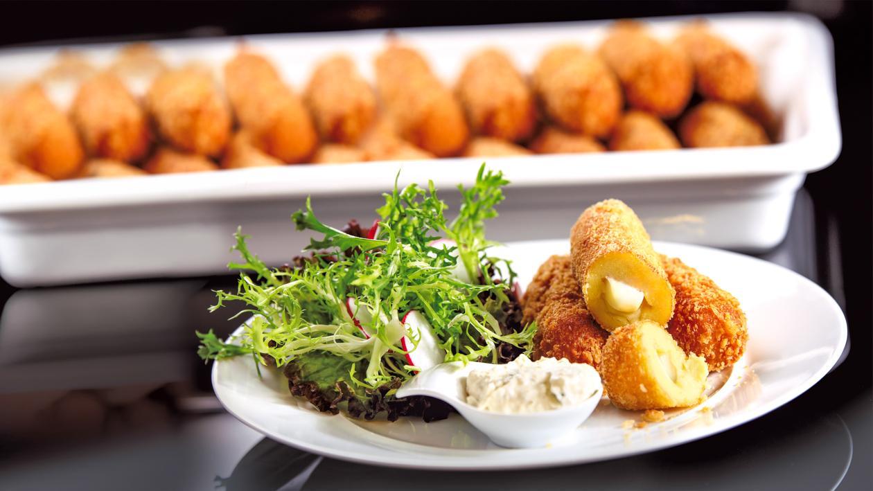 Bulvių kroketai su tartaro padažu – Receptas Bulvių kroketai su tartaro padažu – Receptas