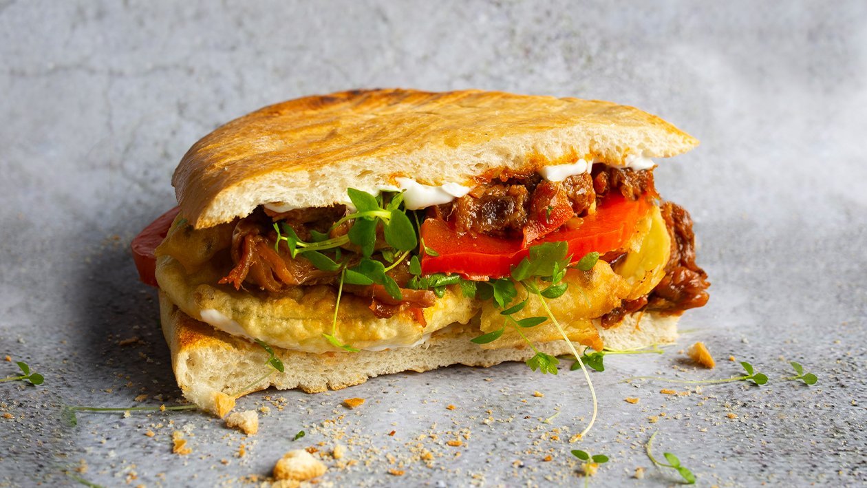 Plėšytos kiaulienos panini – Receptas Plėšytos kiaulienos panini – Receptas