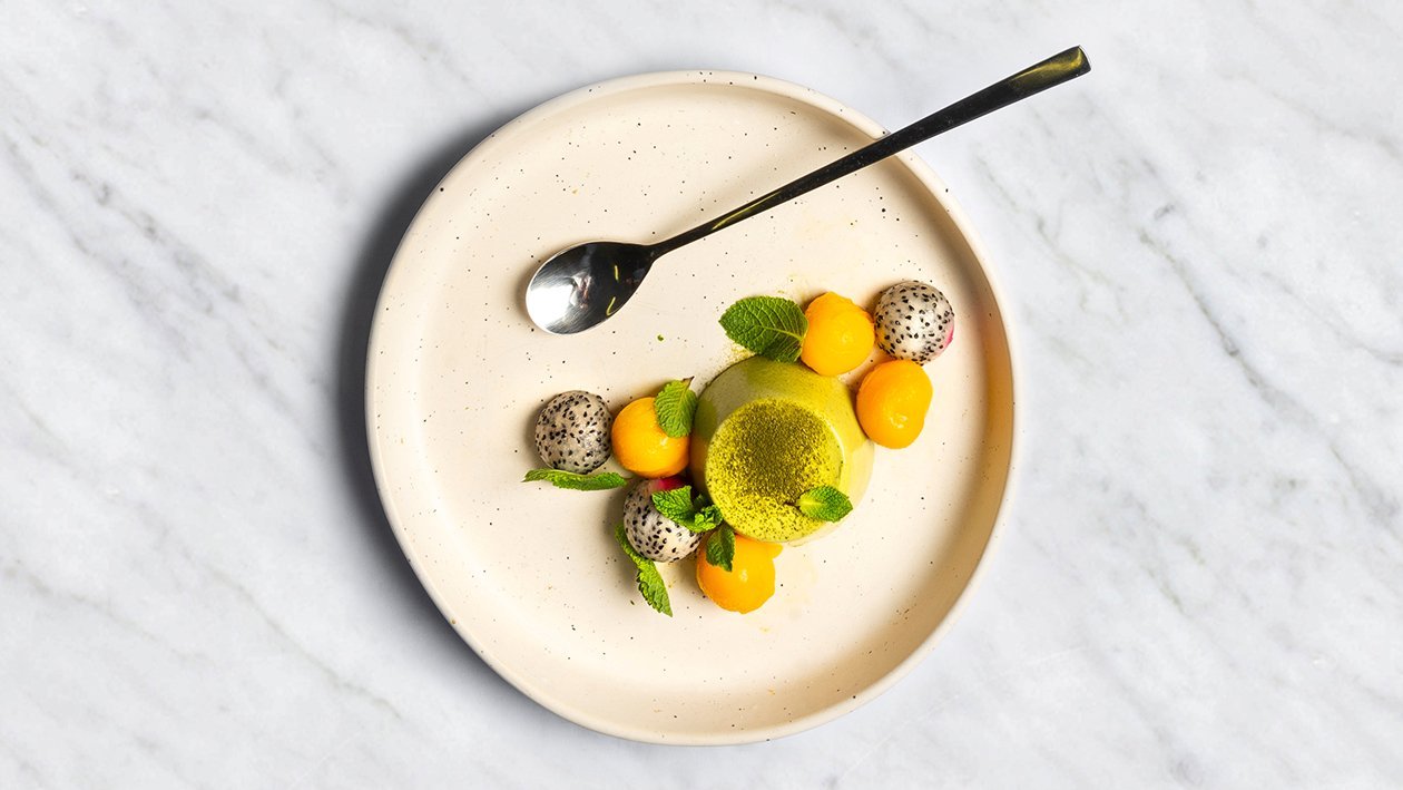 Žaliosios arbatos panna cotta – Receptas Žaliosios arbatos panna cotta – Receptas