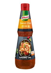 KKnorr Sunshine Chili saldā-pikantā čili mērce 1 L - KKnorr Sunshine Chili saldā-pikantā čili mērce 1 L -