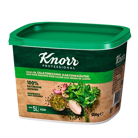Knorr 100% Natural klasiskā salātu mērce 500g -
