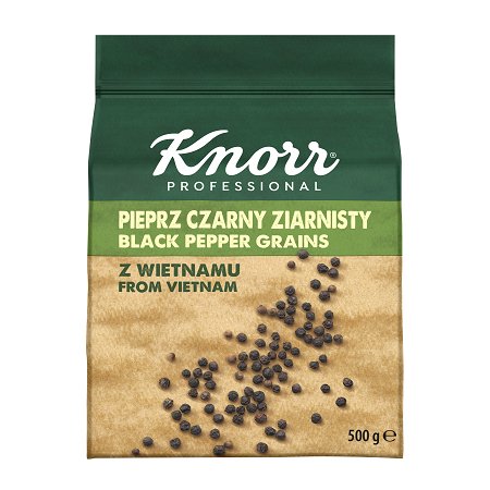 Knorr Professional Melnie Pipari (graudi) no Vjetnamas 500G -