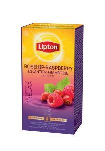 Lipton Aromatizētā augļu tēja ar mežrozītēm un avenēm - Lipton Aromatizētā augļu tēja ar mežrozītēm un avenēm -