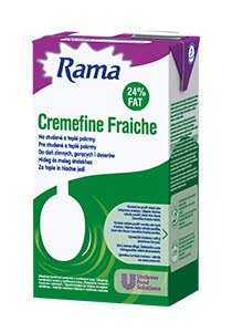 Rama Cremefine Fraiche 24% Paniņu un augu tauku maisījums - Rama Cremefine Fraiche 24% Paniņu un augu tauku maisījums -