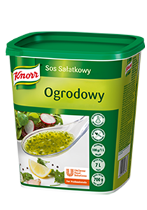 Knorr Dārza Salātu Mērce 0,7 kg - Tā ir īpaši atsvaidzinoša salātu mērce, kas neatslāņojas, lai salāti izskatītos lieliski.