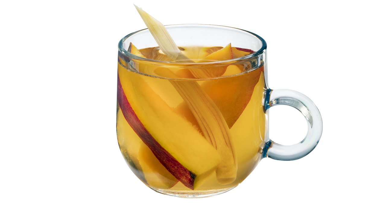 Tēja ar mango un citronzāli – Recepte Tēja ar mango un citronzāli – Recepte