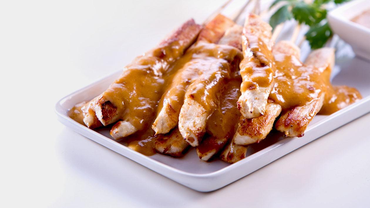 Sate Ayam bersama Kuah Kacang Sate Ayam bersama Kuah Kacang
