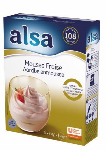 Alsa Aardbeienmousse -