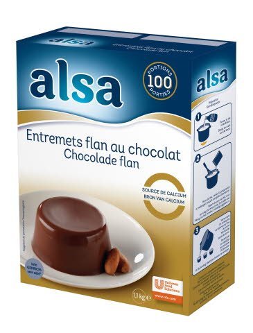 Alsa Chocoladeflan -