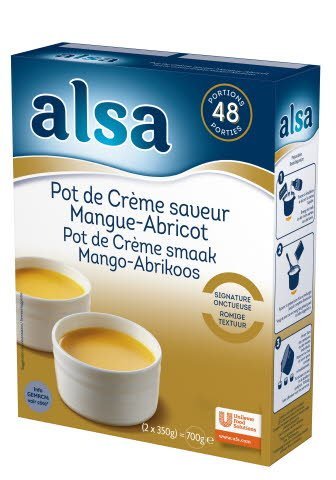 Alsa Pot de Crème Mango & Abrikoos -