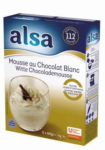 Alsa Witte Chocolademousse -